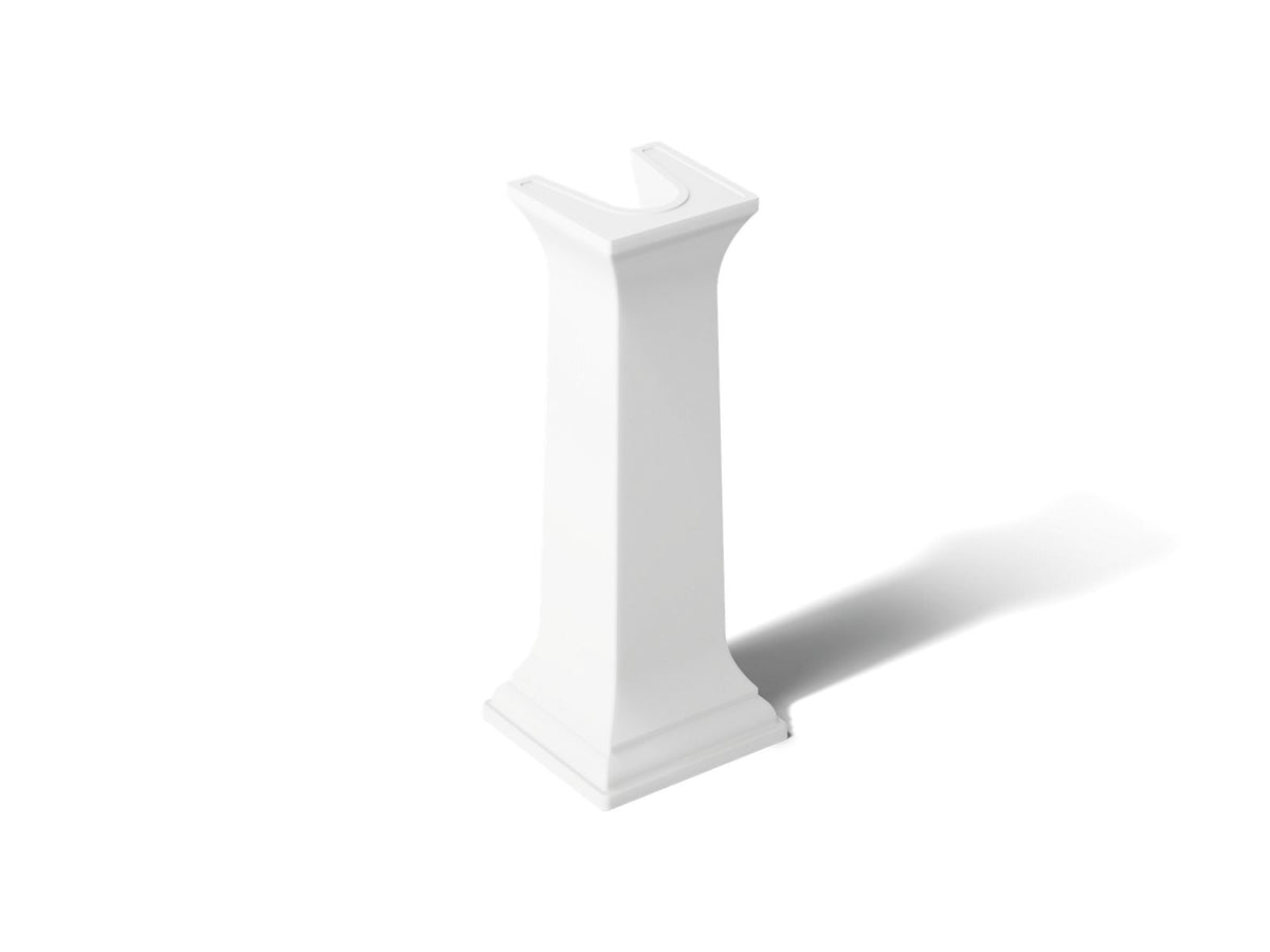 Kohler 2267-0 Memoirs Bathroom Sink Pedestal, White