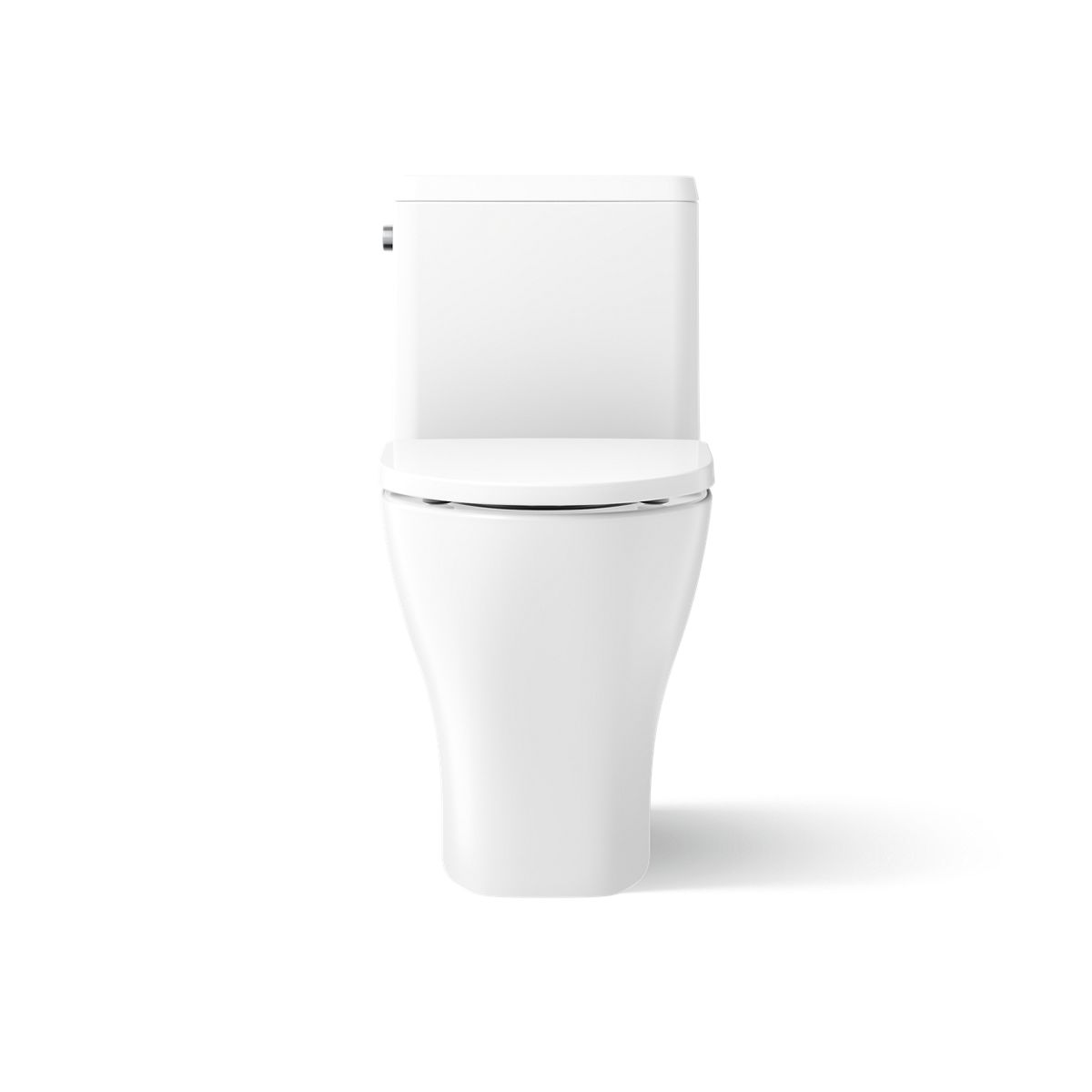 Kohler 23188-0 Reach Curv One-Piece Compact Elongated Dual-Flush Toilet, White