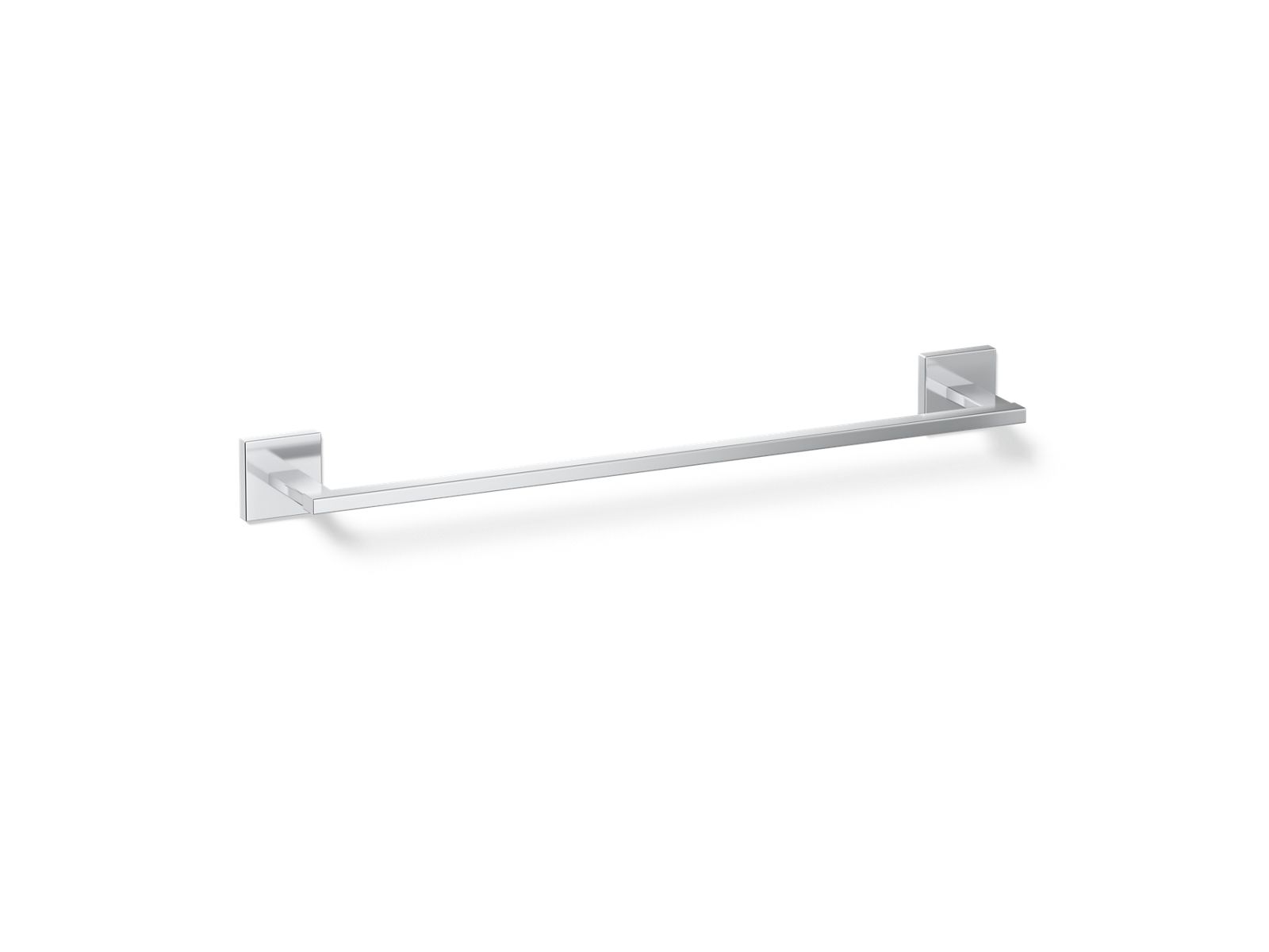 Kohler 23284-CP Square 18" Towel Bar, Chrome