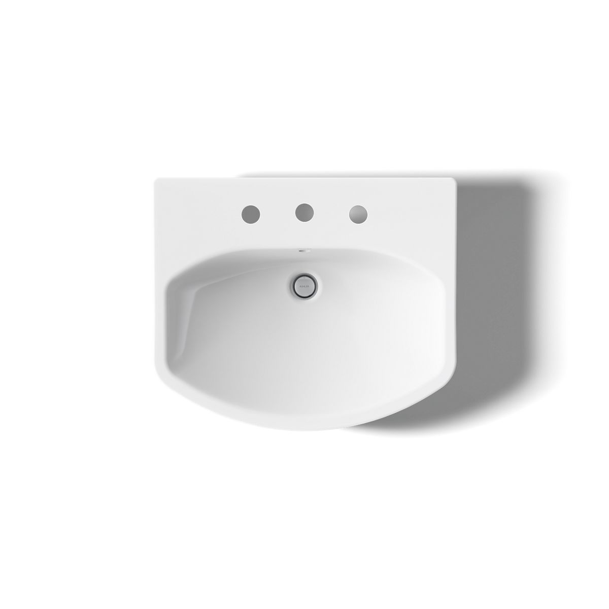 Cimarron 22-3/4" rectangular pedestal bathroom sink