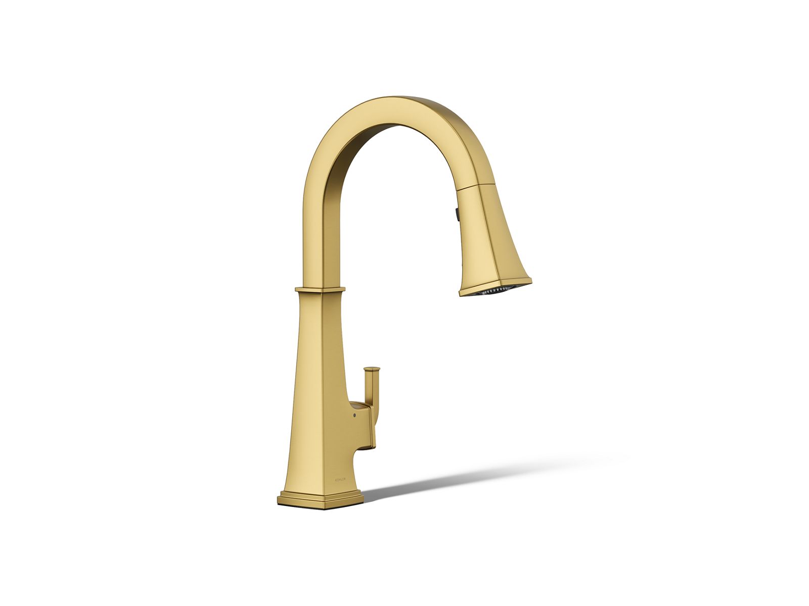 Kohler 23832-2MB Riff Touchless pull-down kitchen sink faucet with three-function sprayhead
