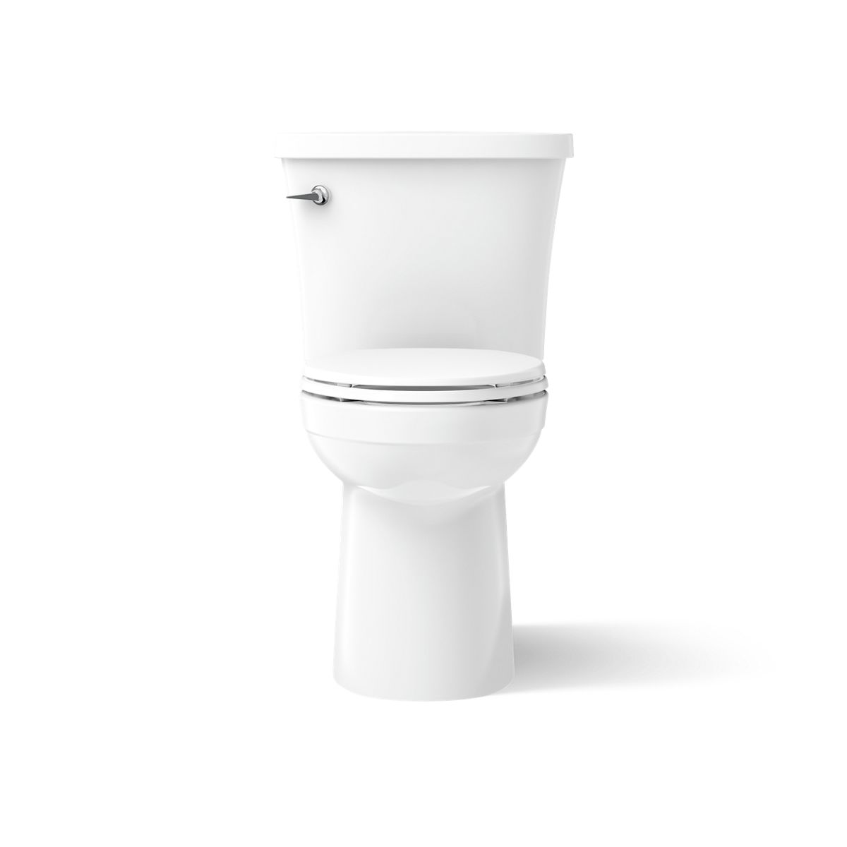 Kohler 26077-0 Kingston The Complete Solution two-piece elongated toilet, 1.28 gpf