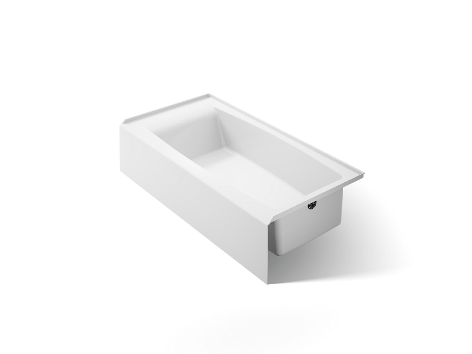 Kohler 26109-RA-0 Entity 60" x 30" alcove bath right drain