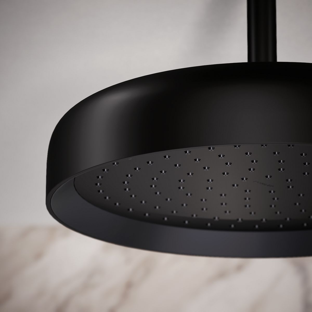 Kohler 26291-BL Statement Round 12" single-function rainhead, 2.5 gpm