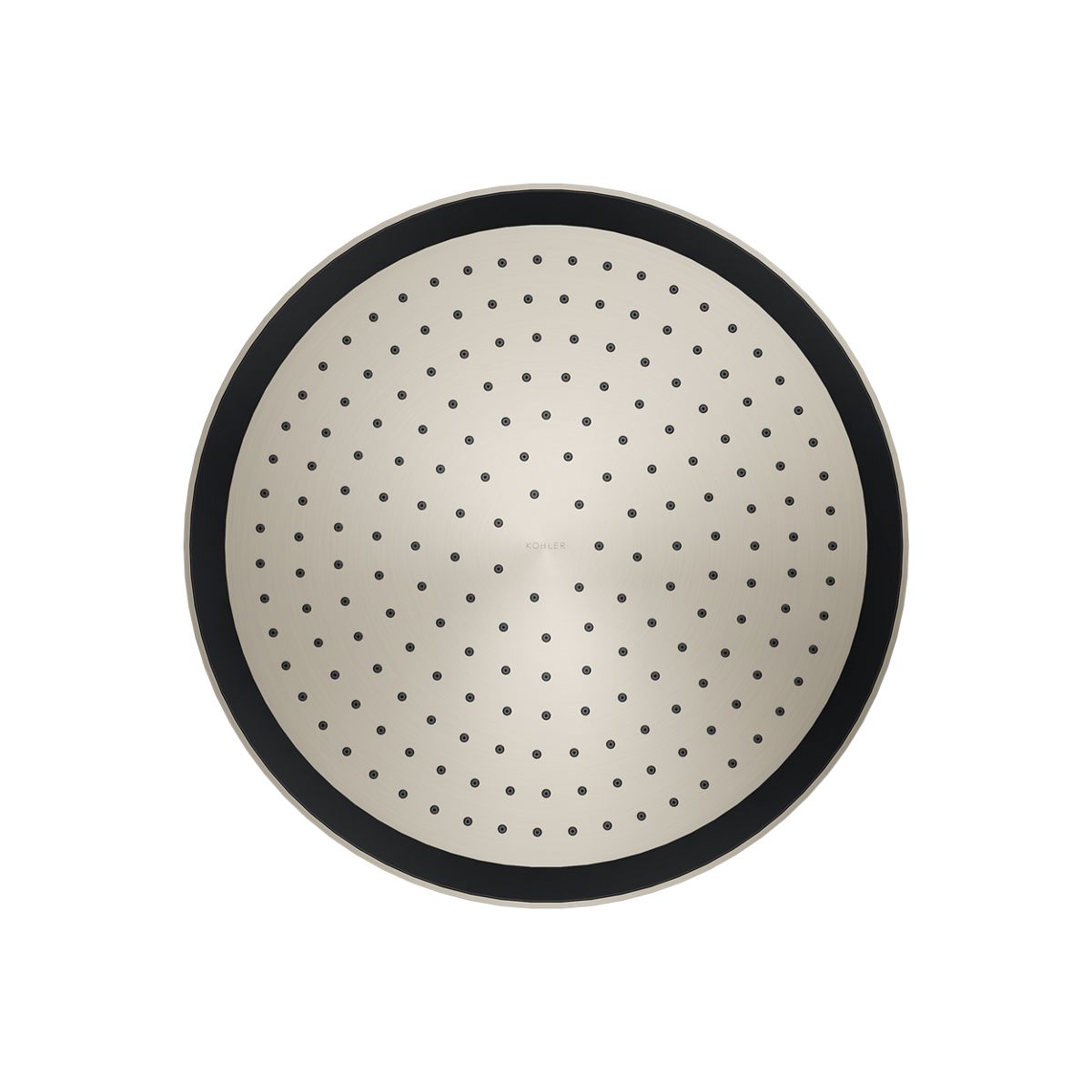 Kohler 26292-BN Statement Round 14" single-function rainhead, 2.5 gpm