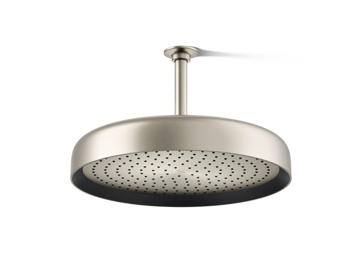 Kohler 26292-BN Statement Round 14" single-function rainhead, 2.5 gpm