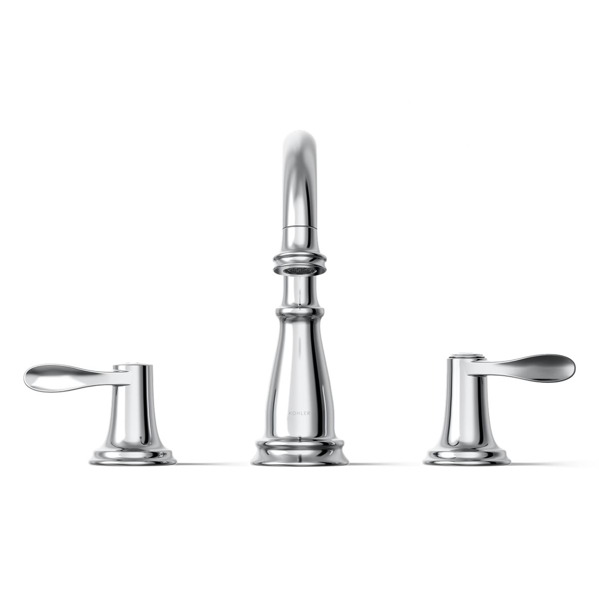 Kohler 27380-4-CP Bellera Widespread bathroom sink faucet, 1.2 gpm