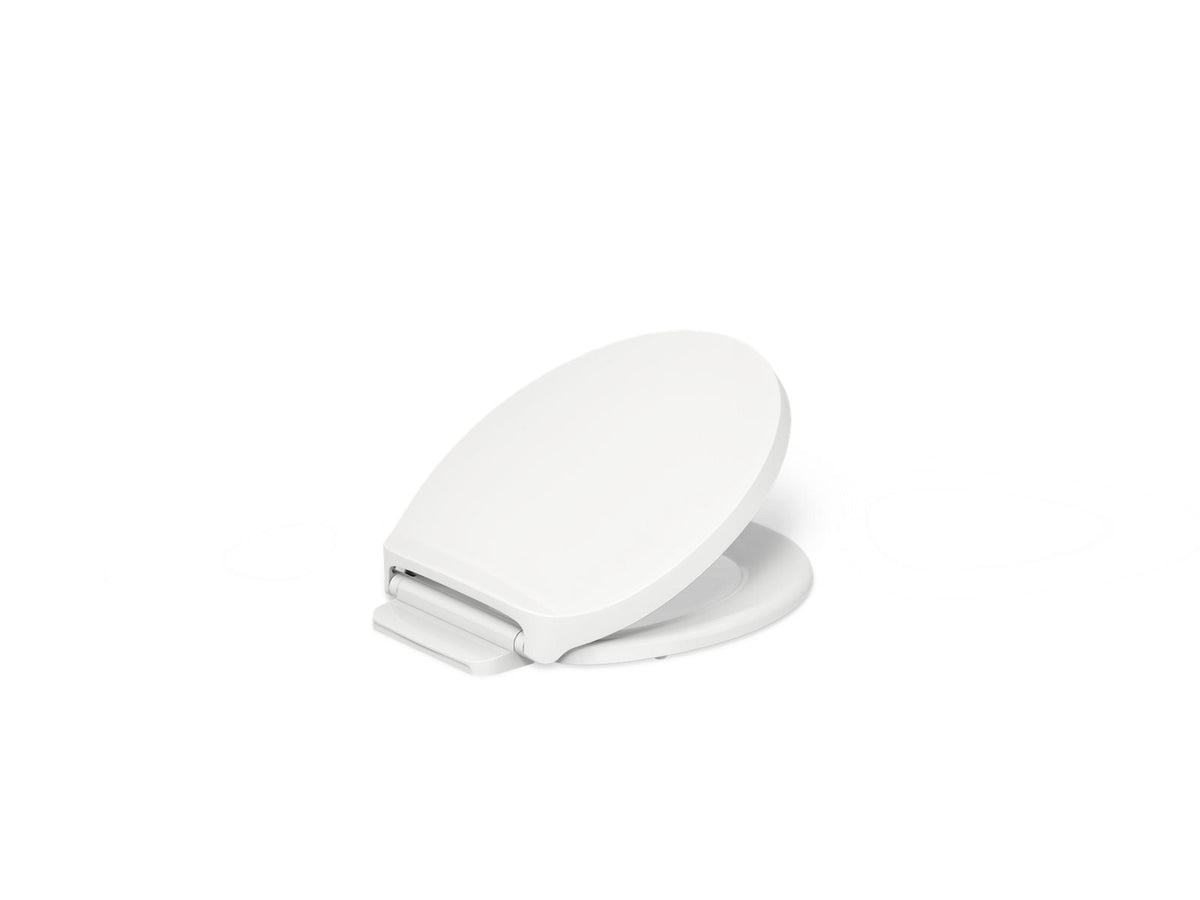 Kohler 28005-0 Drift ReadyLatch Quiet-Close round-front toilet seat