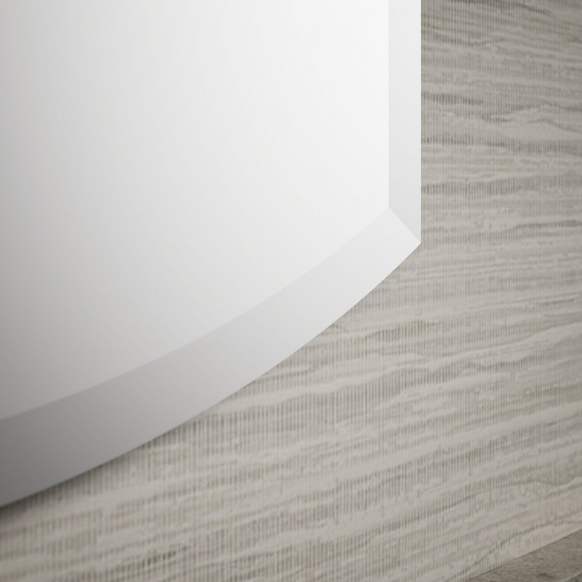 Kohler 3073-NA Archer 20" W x 31" H aluminum single-door medicine cabinet, beveled edges