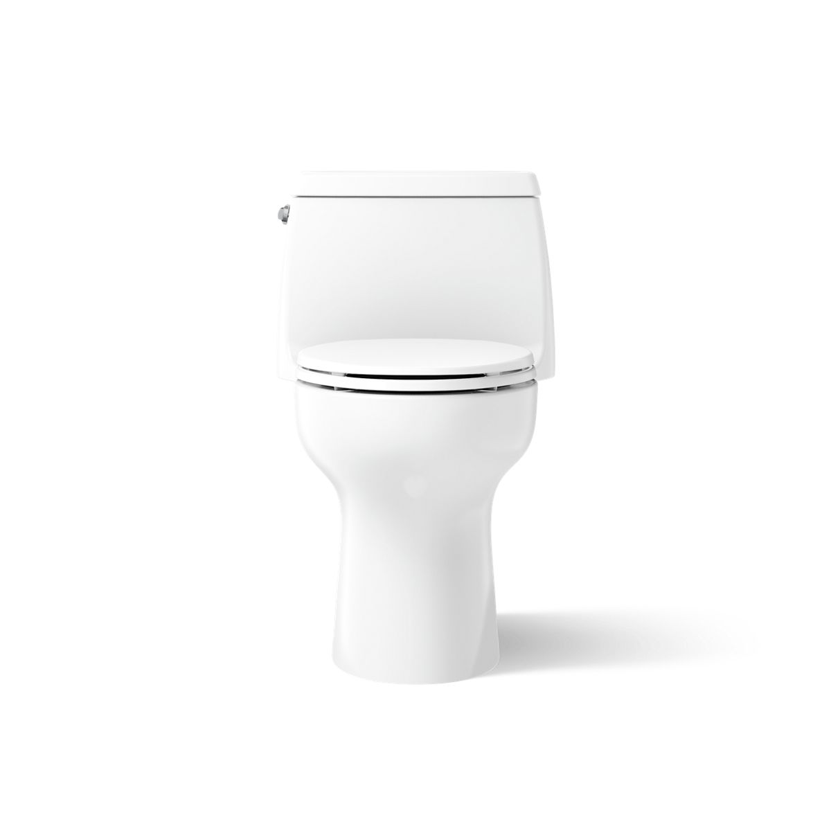Kohler 30810-0 Santa Rosa One-piece compact elongated toilet, 1.28 gpf