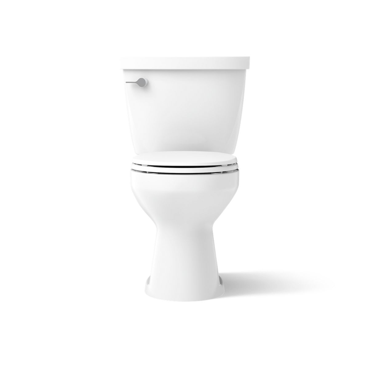Kohler 31641-0 Cimarron Two-piece round-front toilet, 1.28 gpf