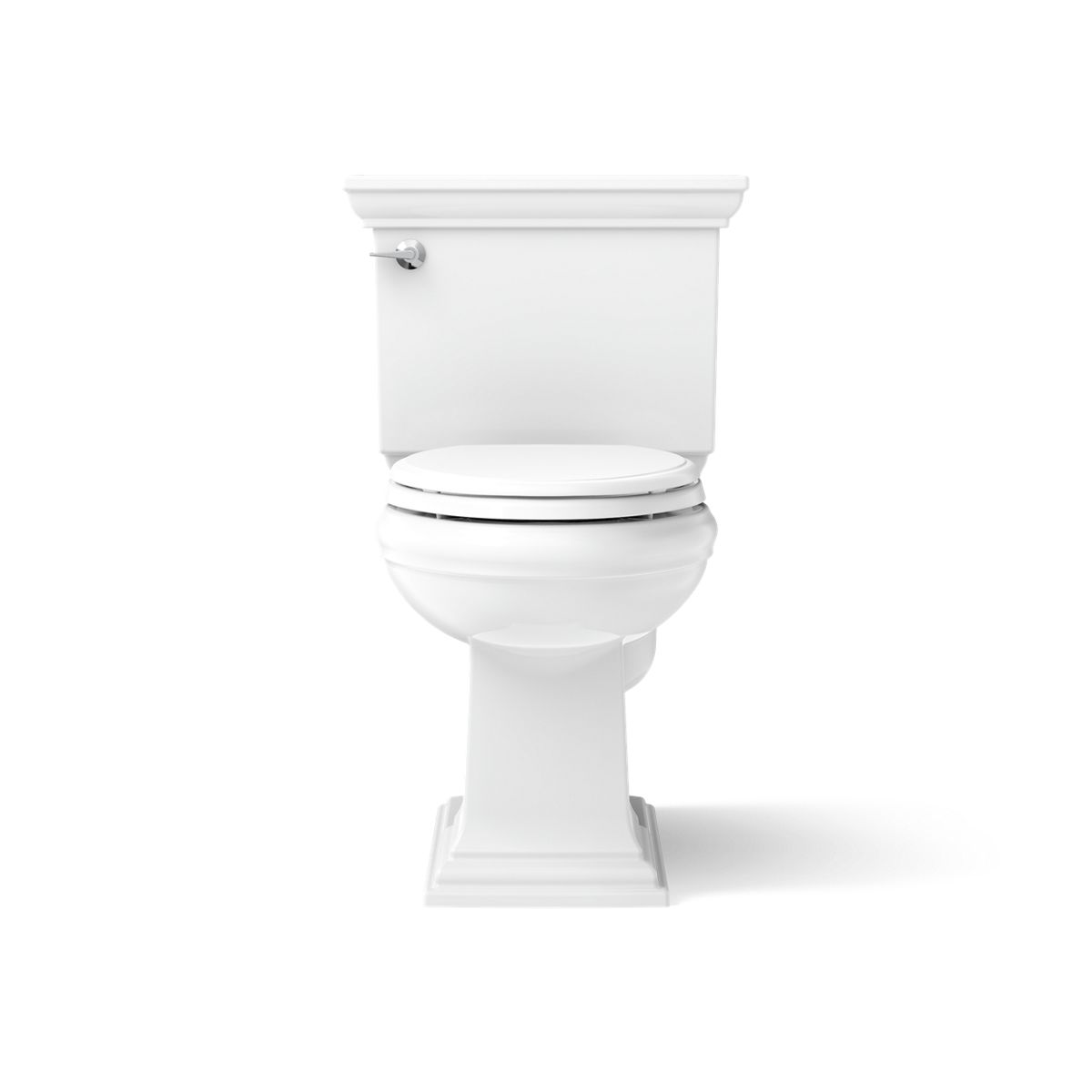 Kohler 3817-0 Memoirs Stately Two-piece elongated toilet, 1.28 gpf