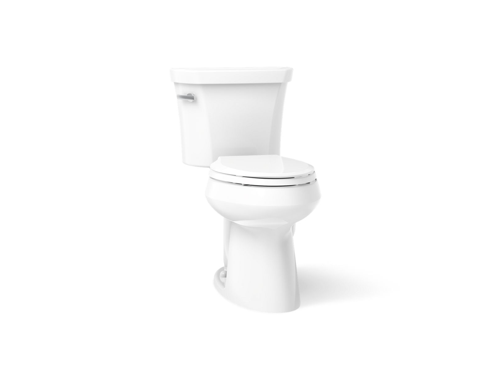 Kohler 3889-U-0 Highline Two-piece elongated toilet, 1.28 gpf
