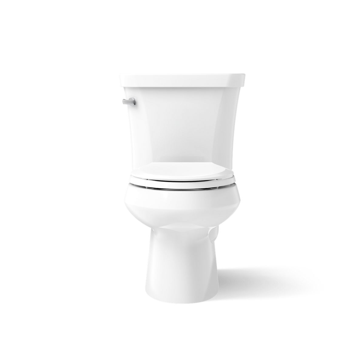 Kohler 3948-0 Wellworth Two-piece elongated toilet, 1.28 gpf