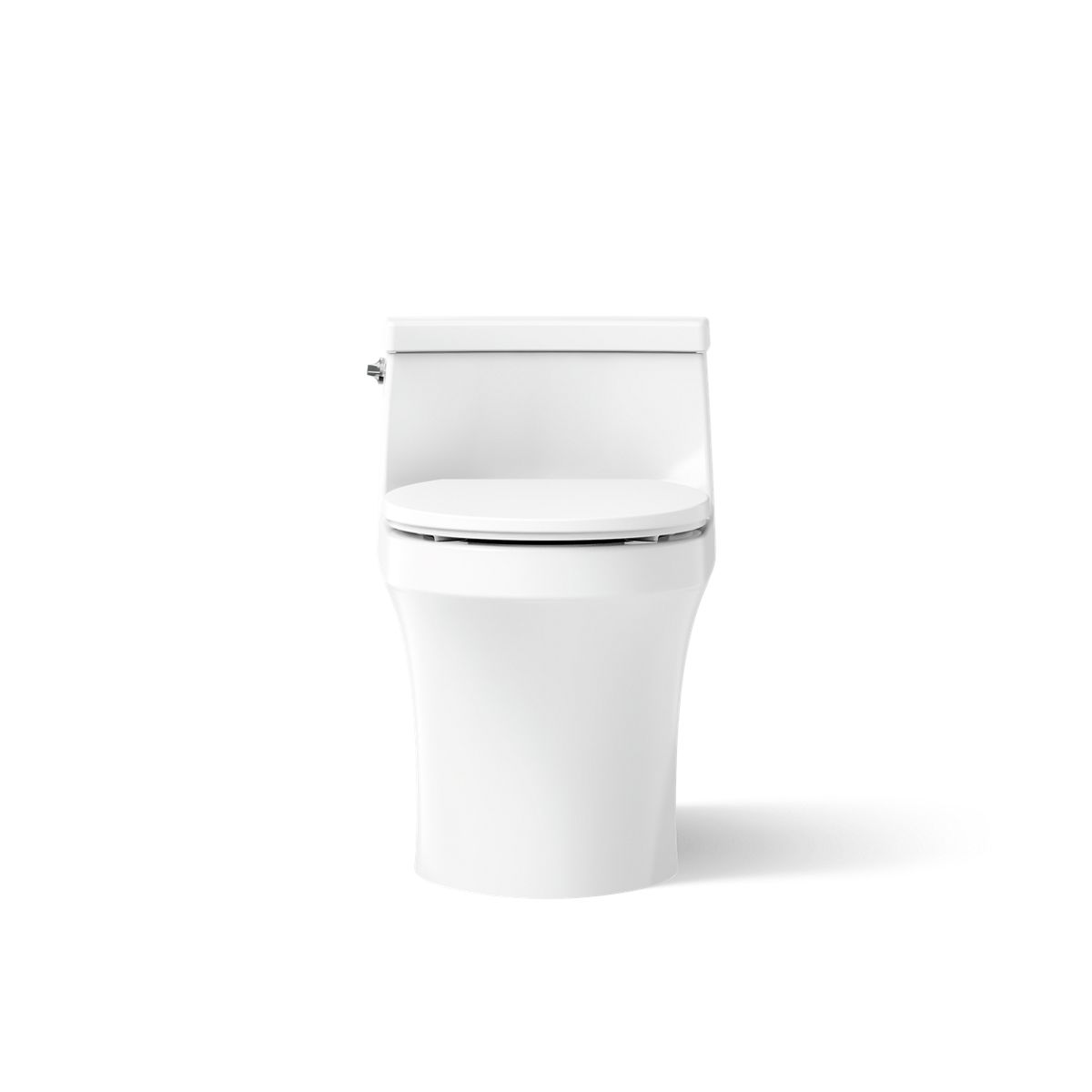 Kohler 4007-0 San Souci One-piece round-front toilet, 1.28 gpf
