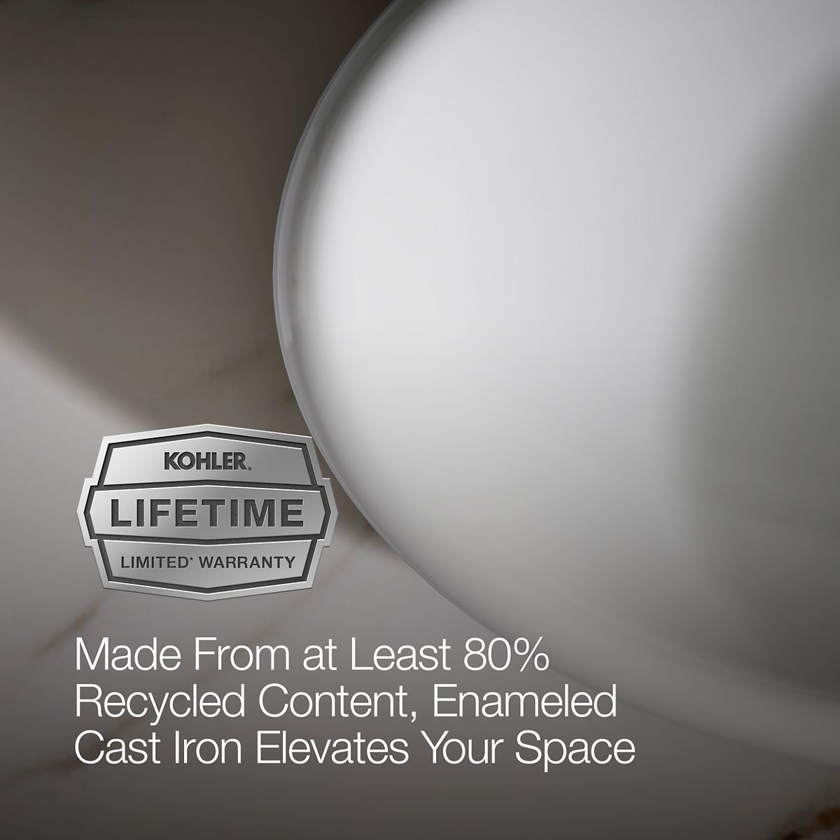 Iron Plains 20-3/4" oval vessel bathroom sink