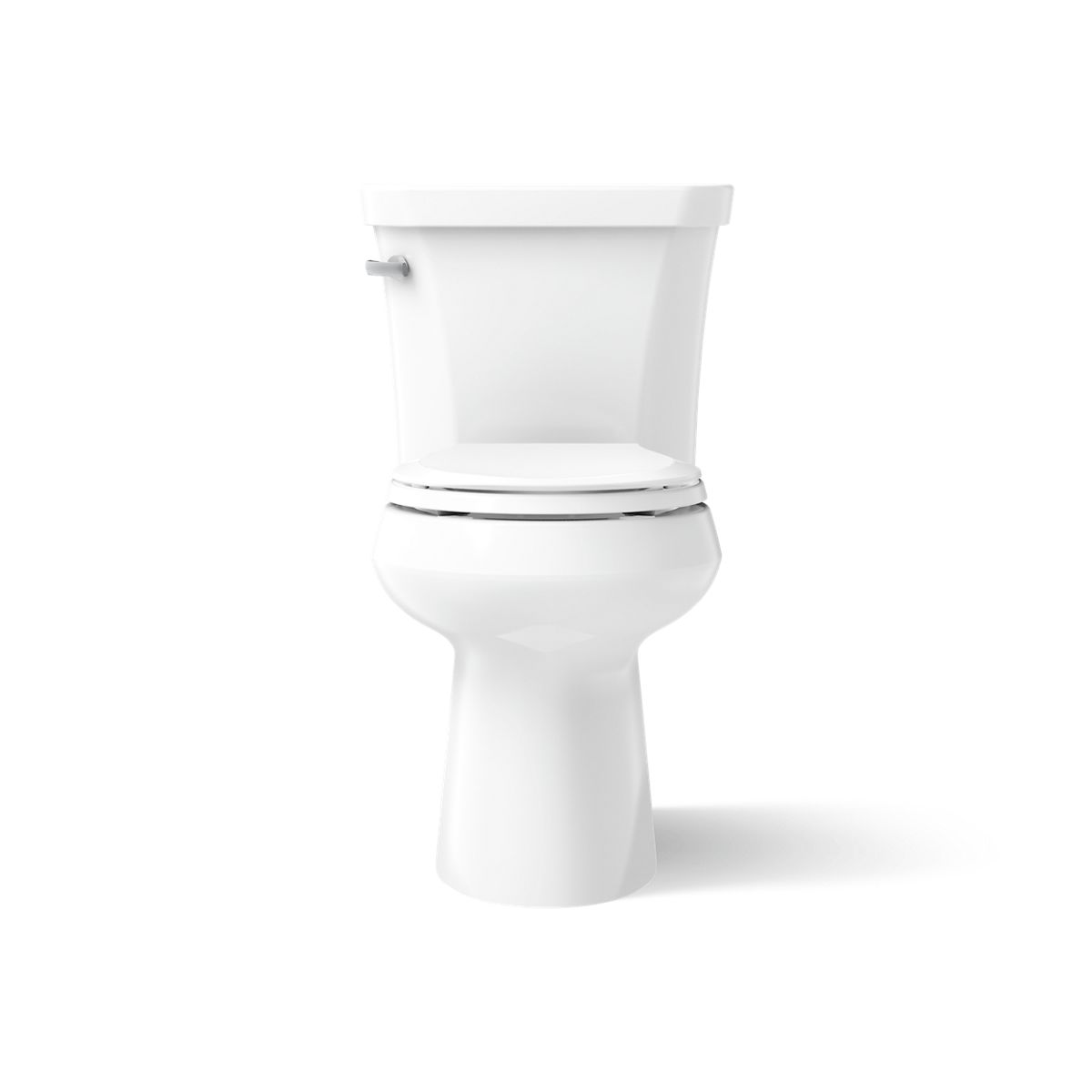 Kohler 5481-0 Highline Two-piece round-front toilet, 1.28 gpf