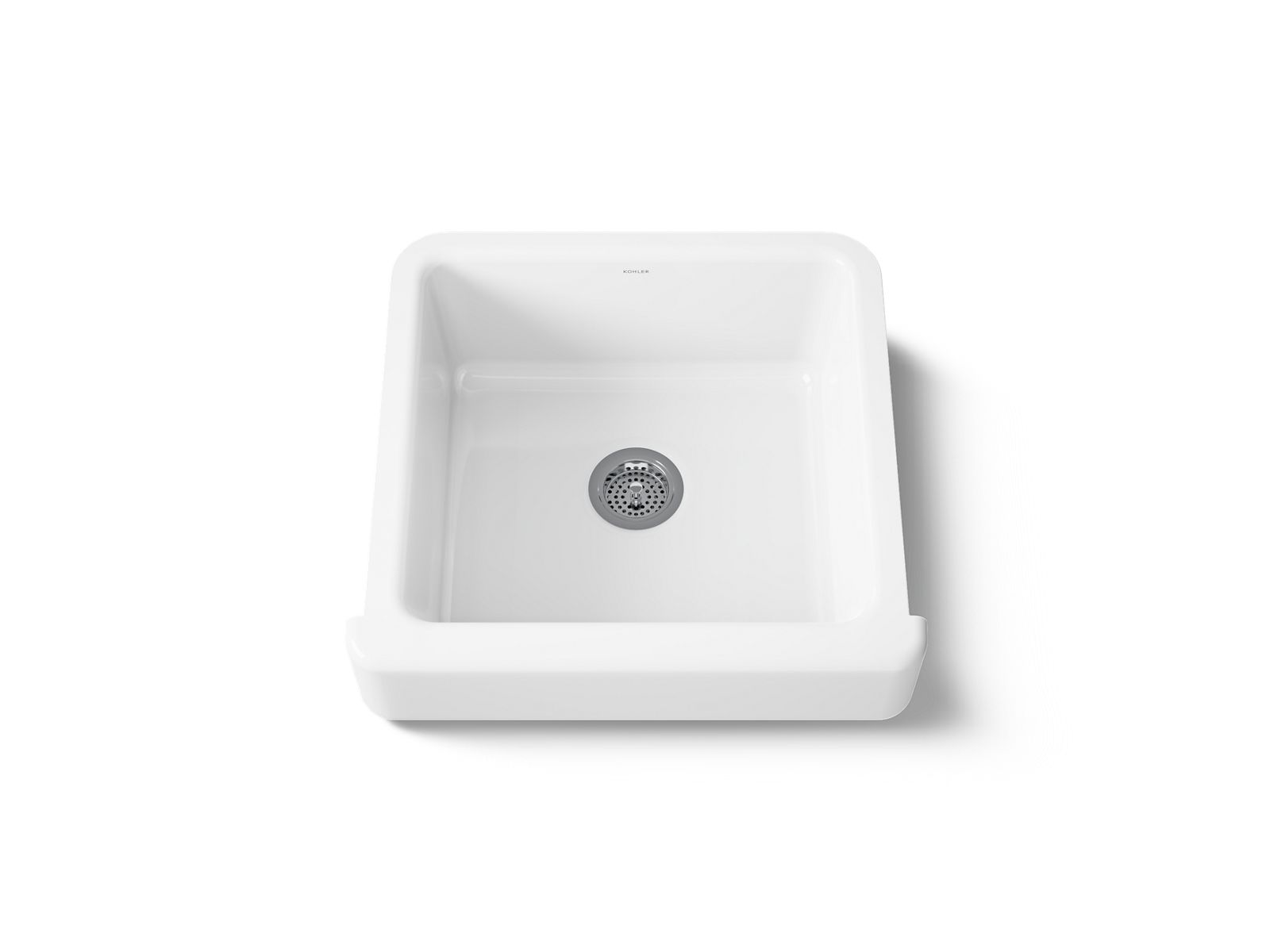 Kohler 5664-0 Whitehaven 23-1/2" undermount single-bowl farmhouse kitchen sink