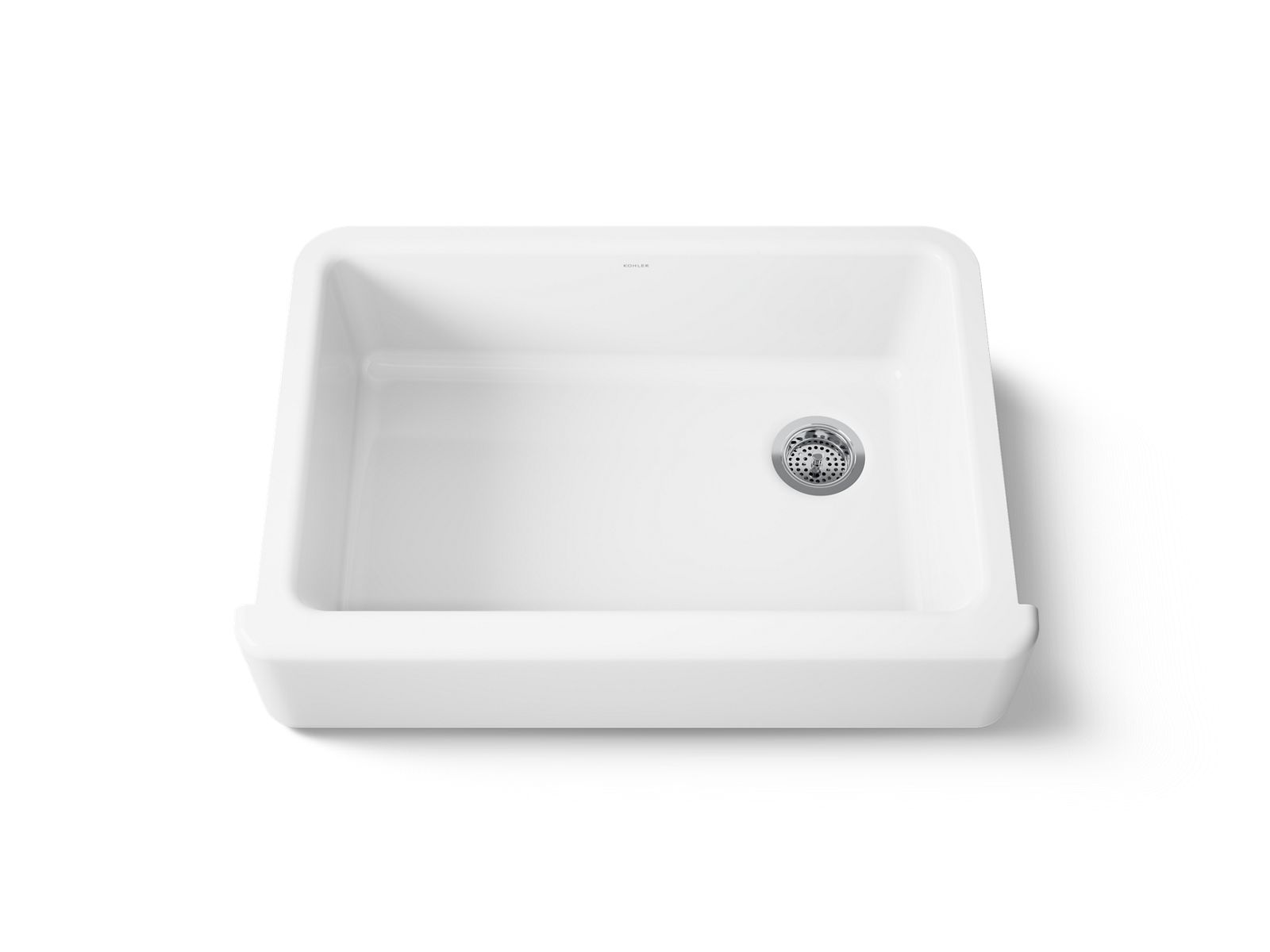 Kohler 5827-0 Whitehaven 32-3/4" undermount single-bowl farmhouse kitchen sink