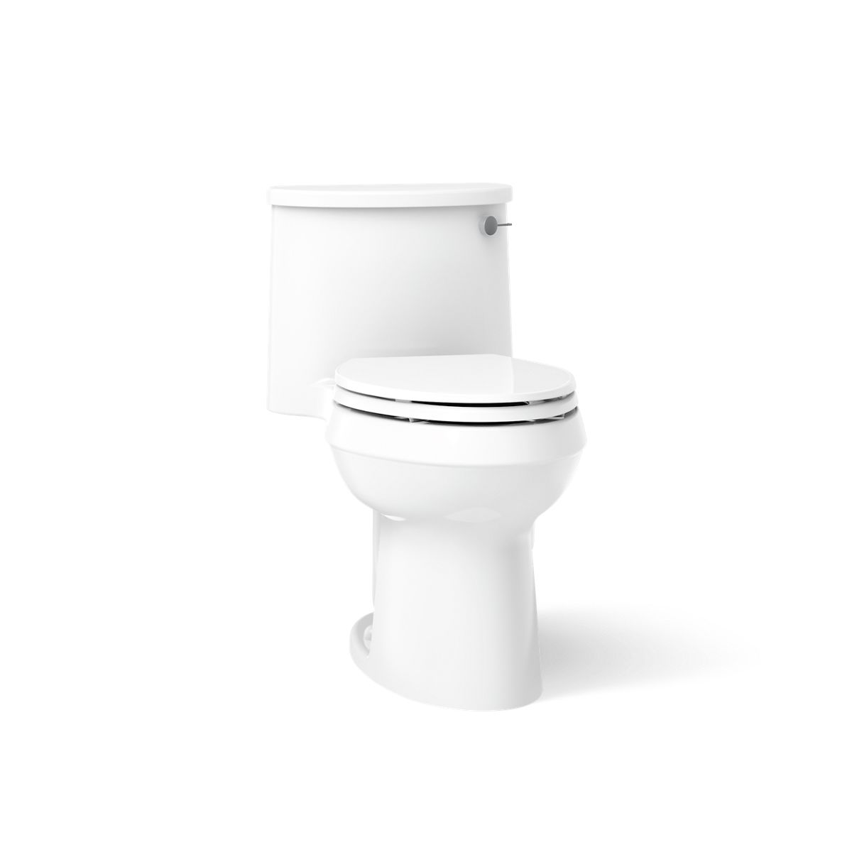 Adair One-piece elongated toilet, 1.28 gpf