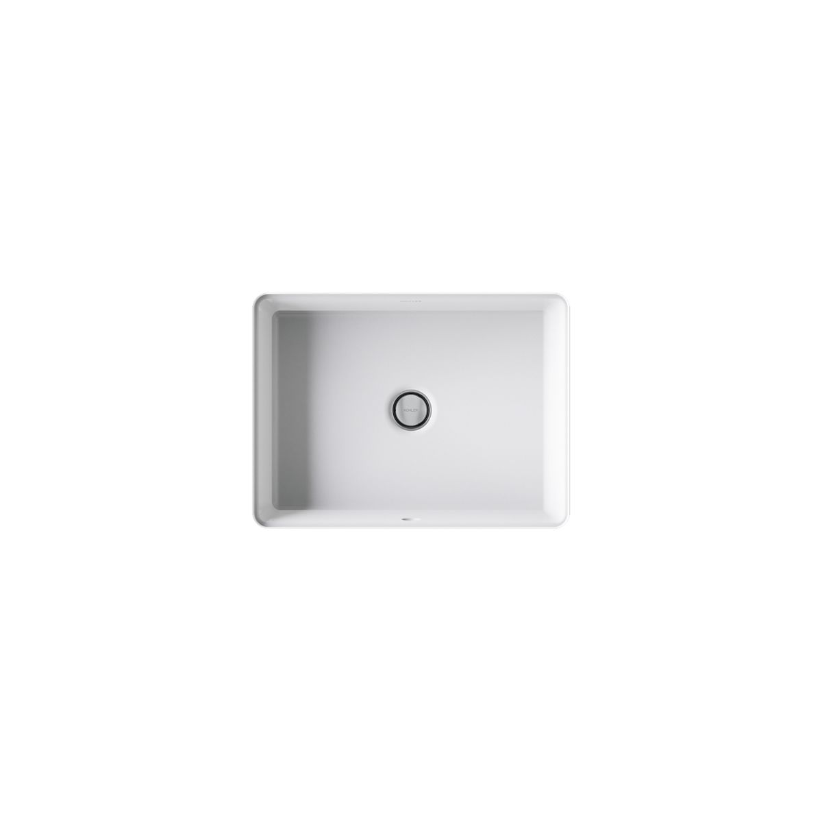 Verticyl 17" rectangular undermount bathroom sink