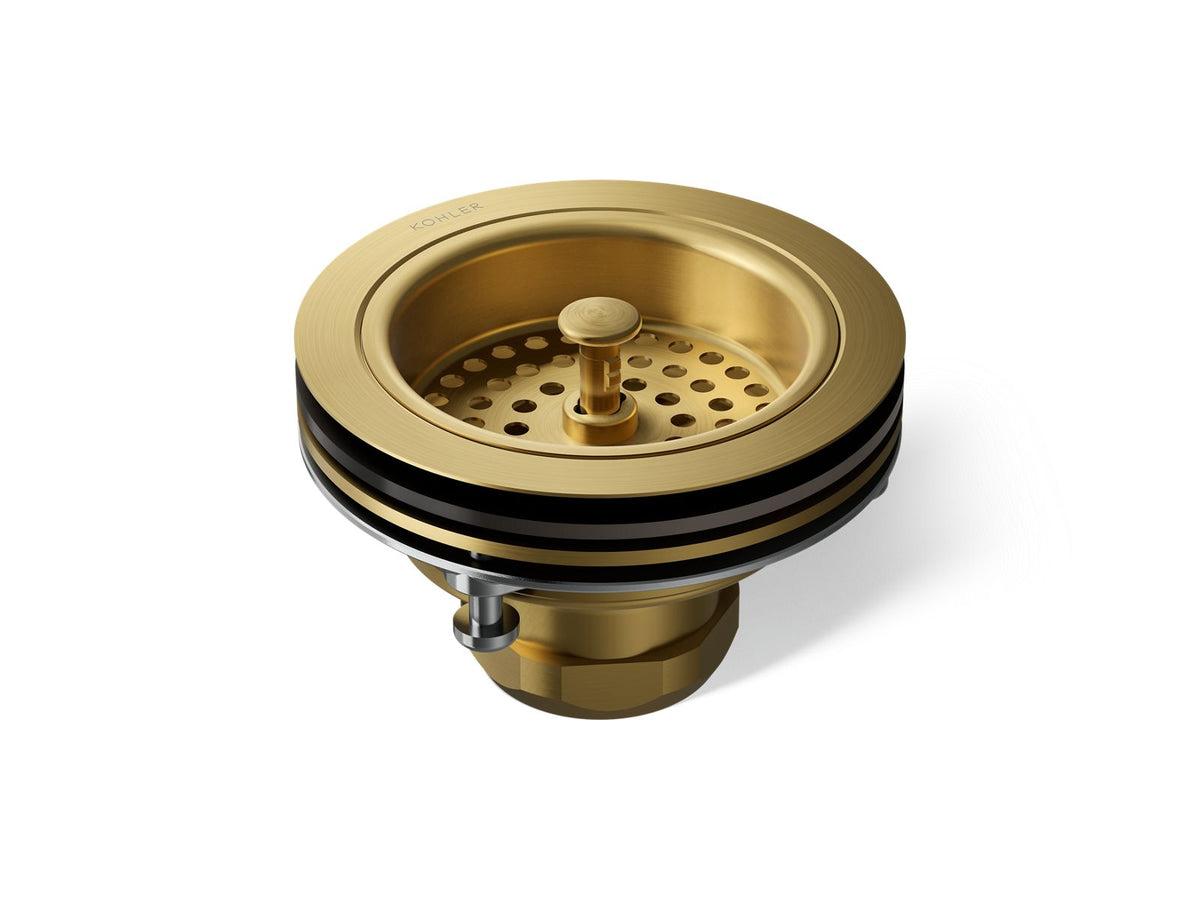 Kohler 8799-2MB Duostrainer Sink drain and strainer basket, less tailpiece