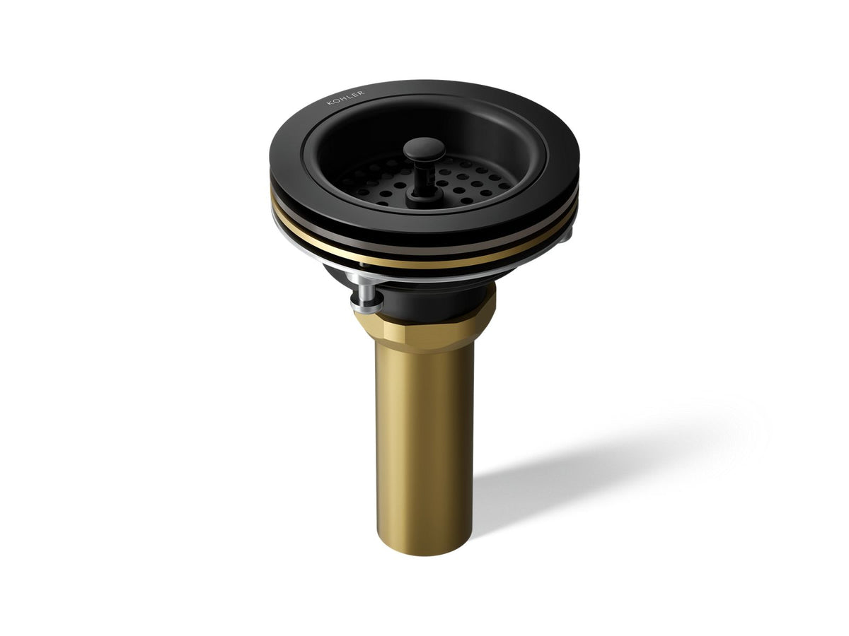 Kohler 8801-BL Duostrainer Sink drain and strainer with tailpiece