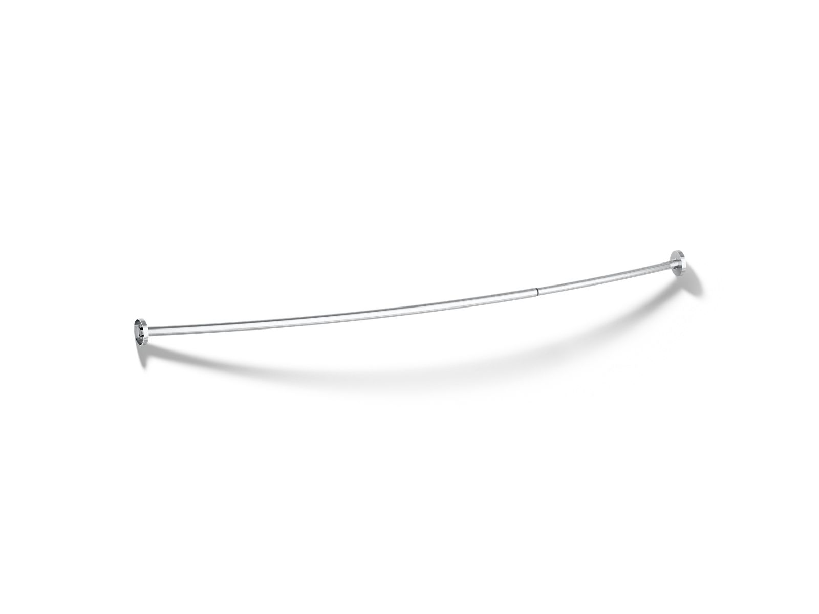 Kohler 9351-S Expanse Contemporary design curved shower rod