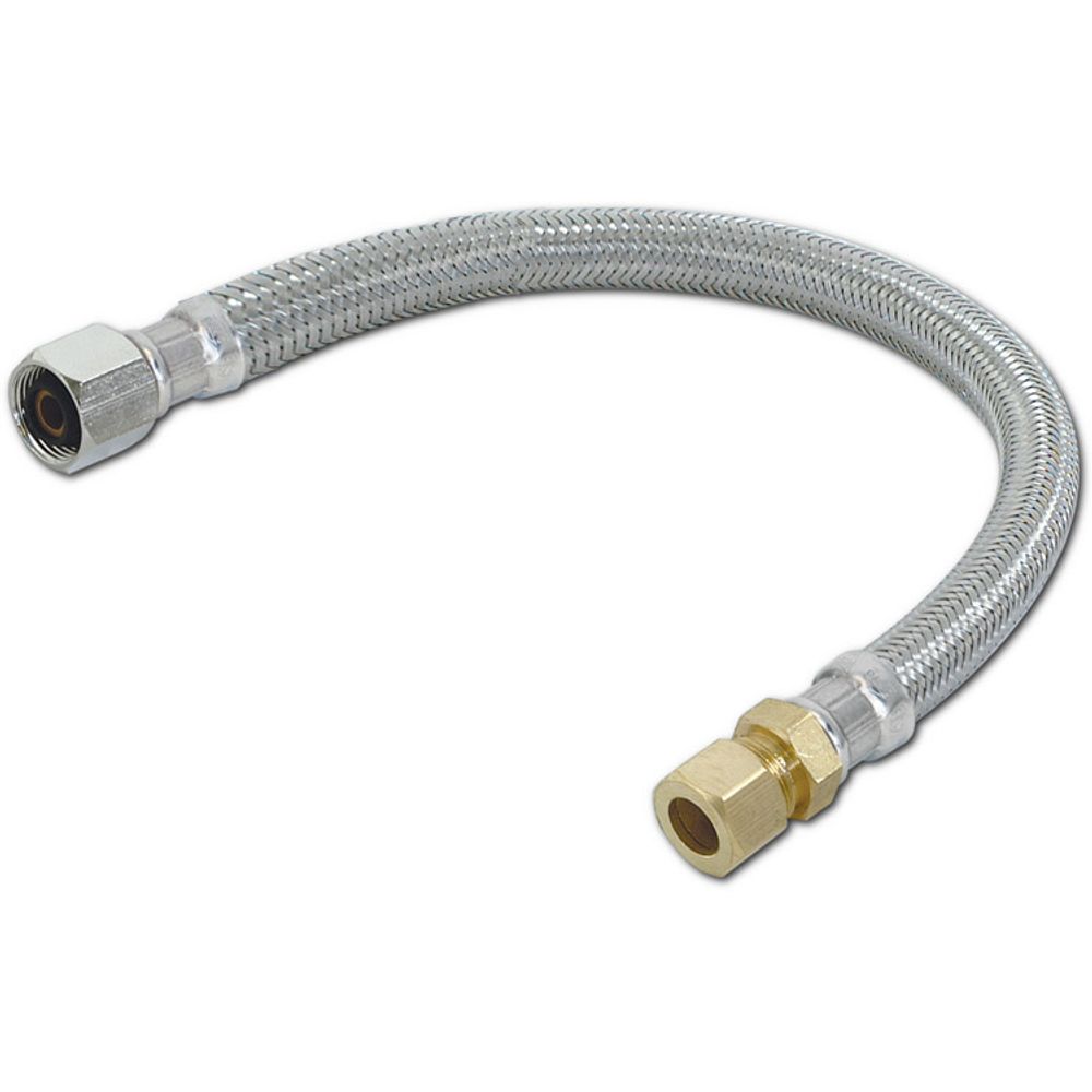 CraftX CX120KLC - 20" Braided Stainless Steel Lavatory Connector