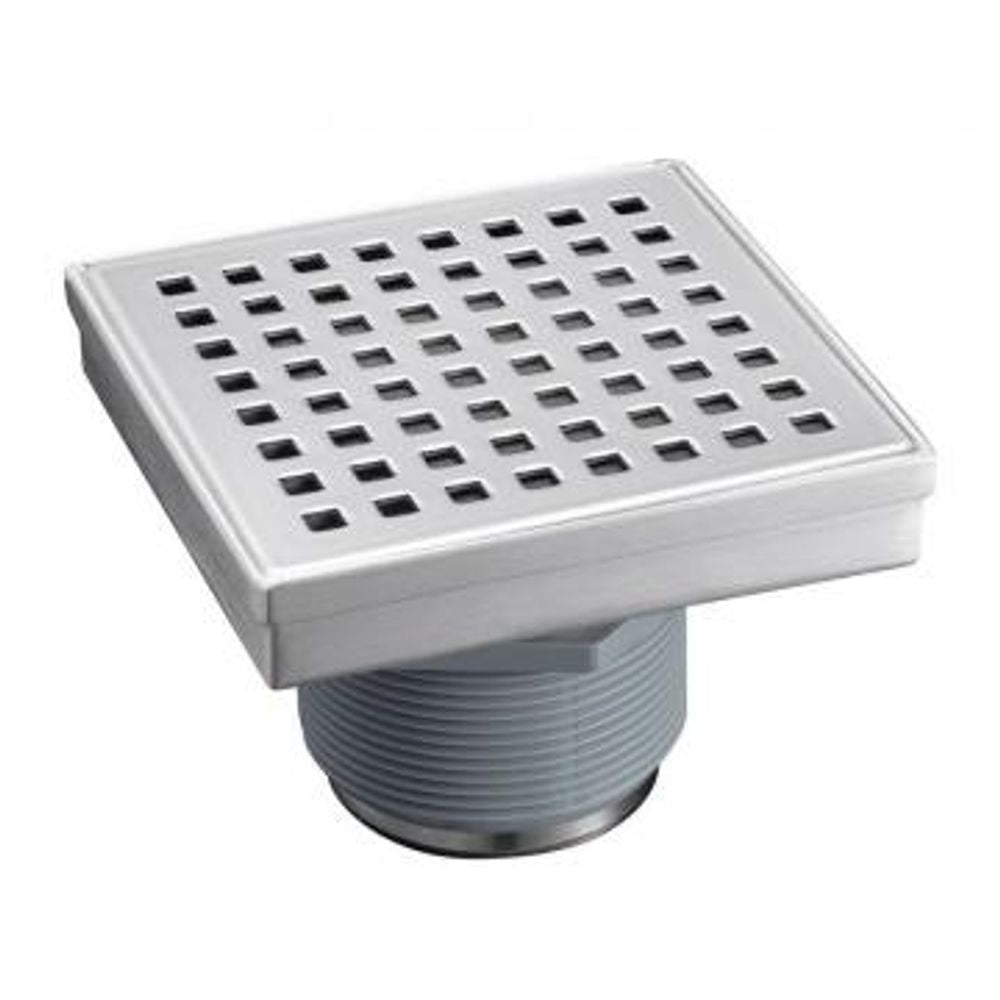 CraftX CX6602 - 6x6" Square Stainless Steel Showerdrain