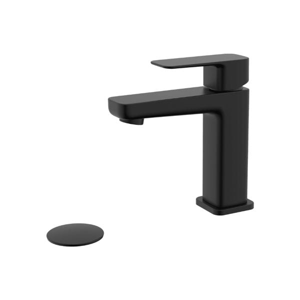 CraftX Vibe CXVB211-PUBLM bathroom faucet with pop-up drain in Matte Black