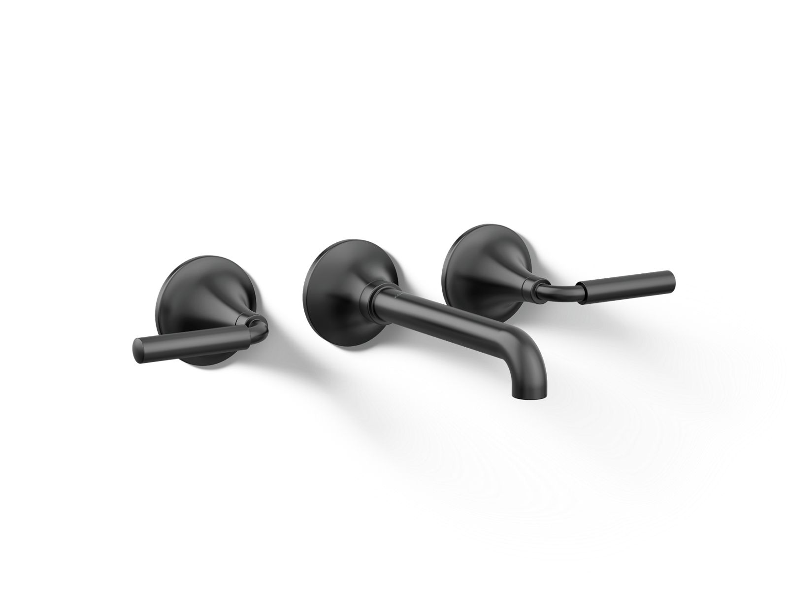 Kohler T26439-4-BL Tone Wall-mount bathroom sink faucet trim, 1.2 gpm