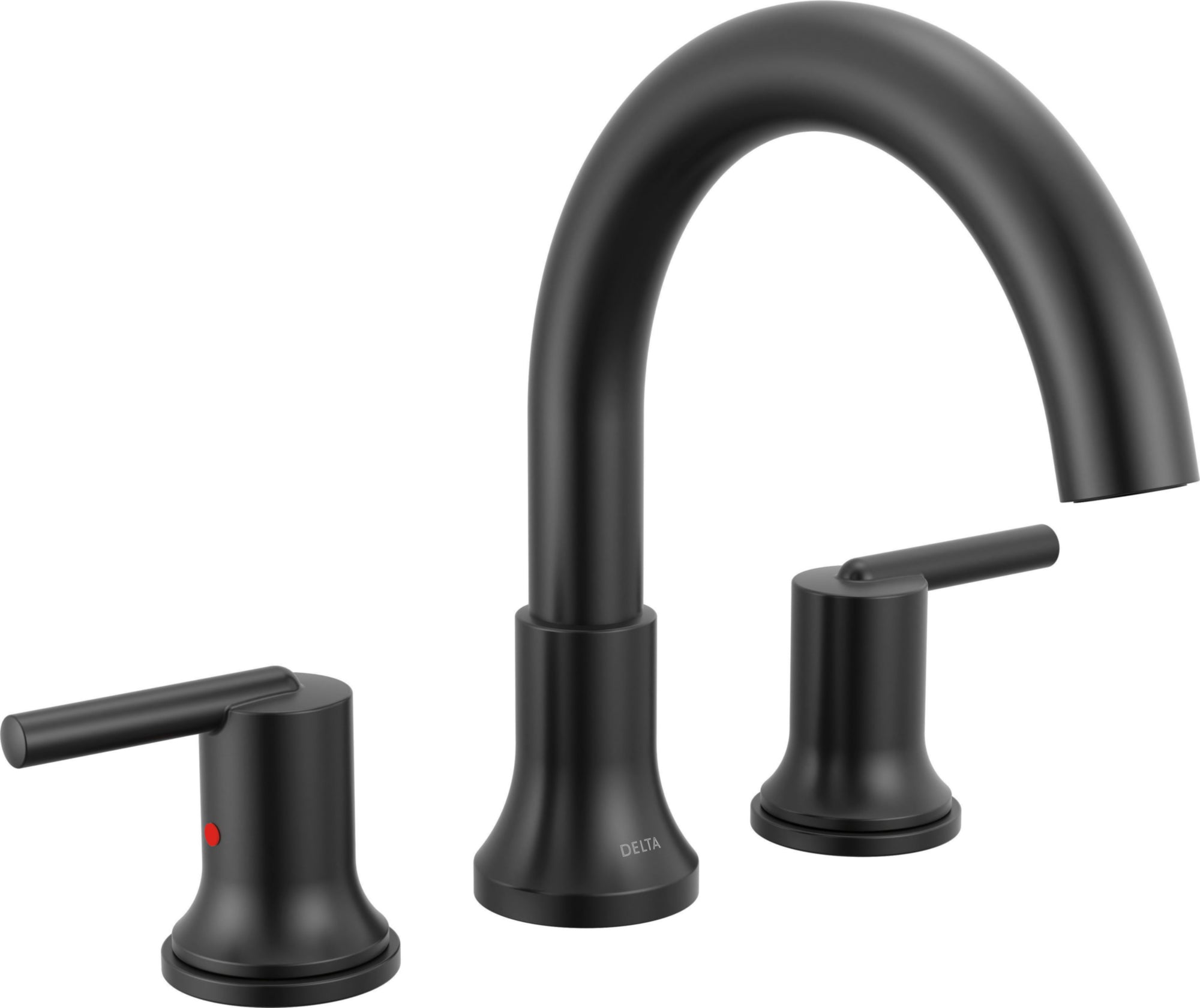 Delta T2759 - 3-Hole Roman Tub Trim - Matte Black