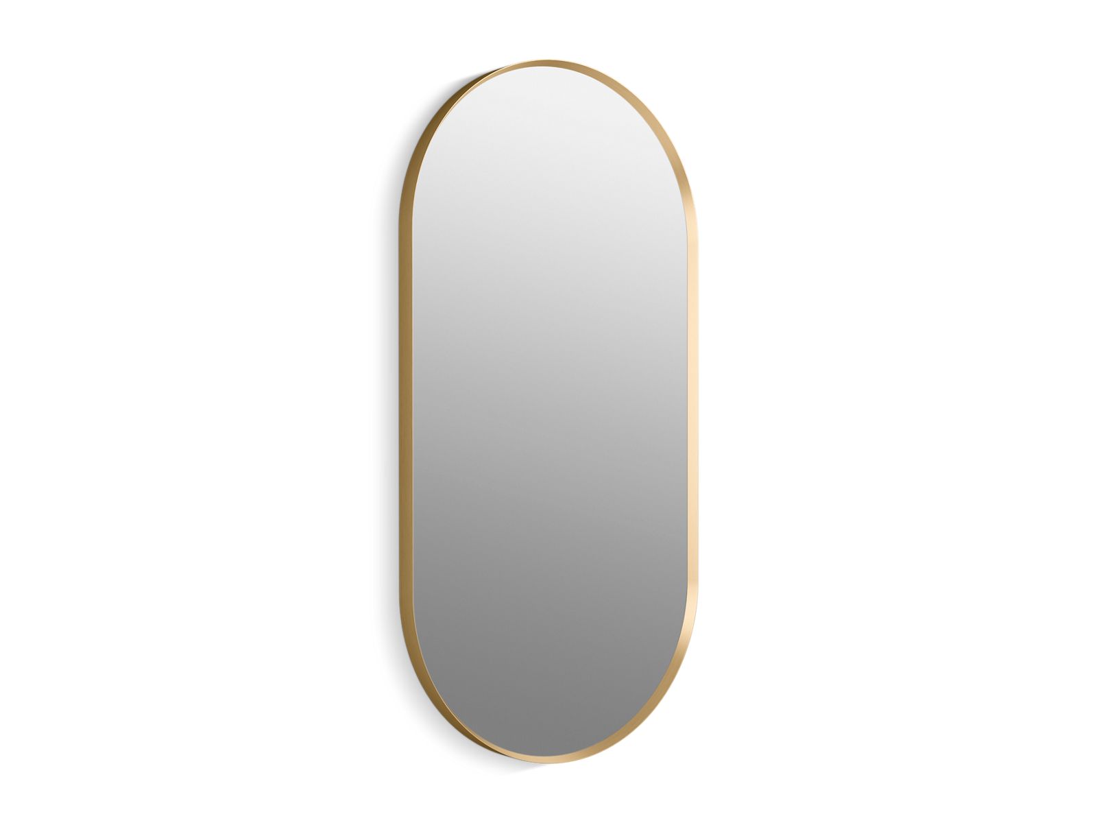 Essential 20" x 40" capsule framed mirror