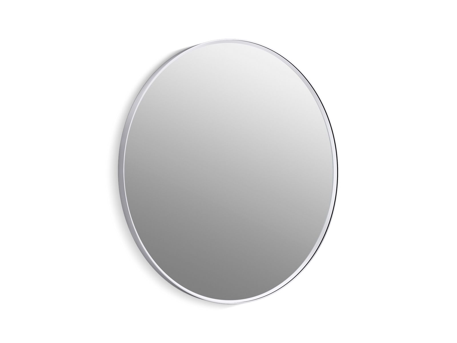 Essential 36" round framed mirror