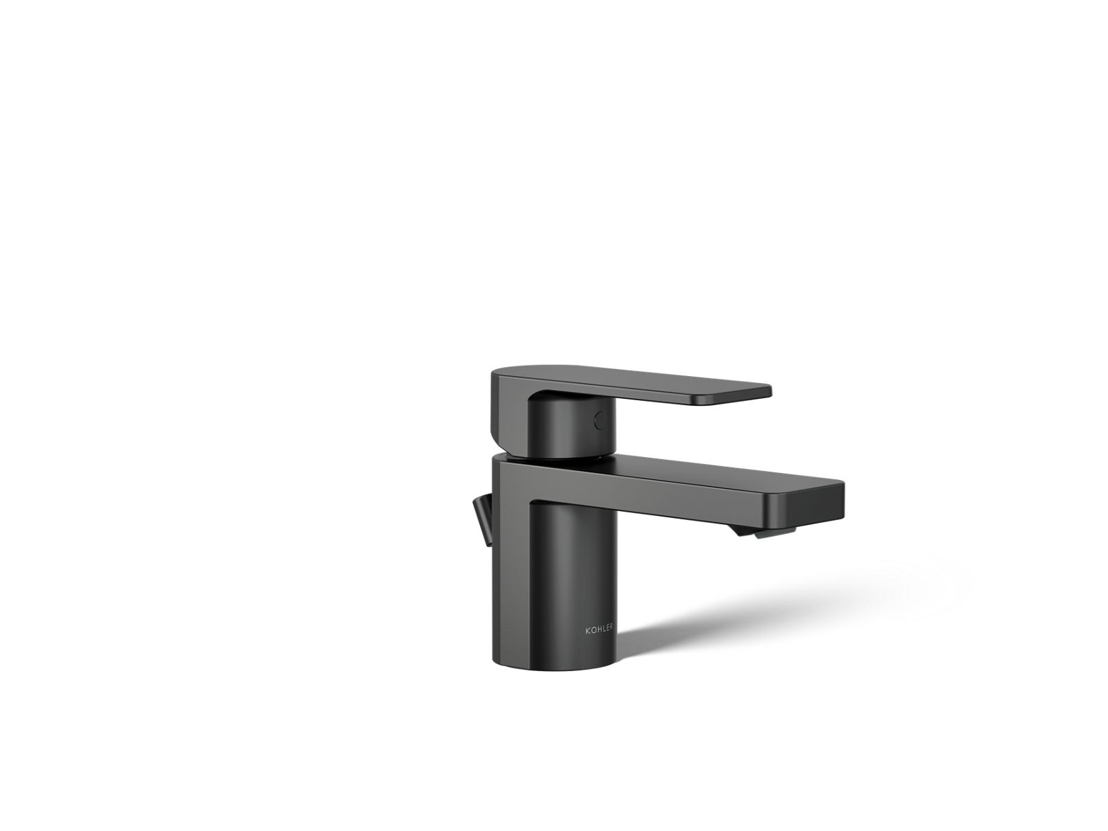 Kohler 24804-4-BL Parallel Low single-handle bathroom sink faucet, 1.2 gpm