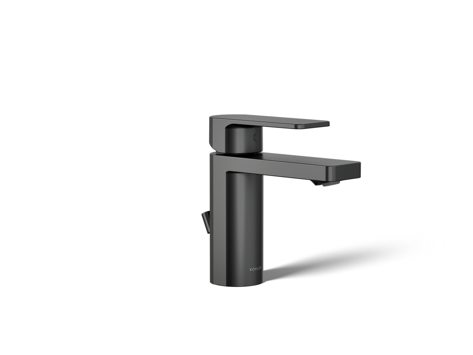 Kohler 23472-4-BL Parallel Single-Handle Bathroom Sink Faucet, 1.2 GPM