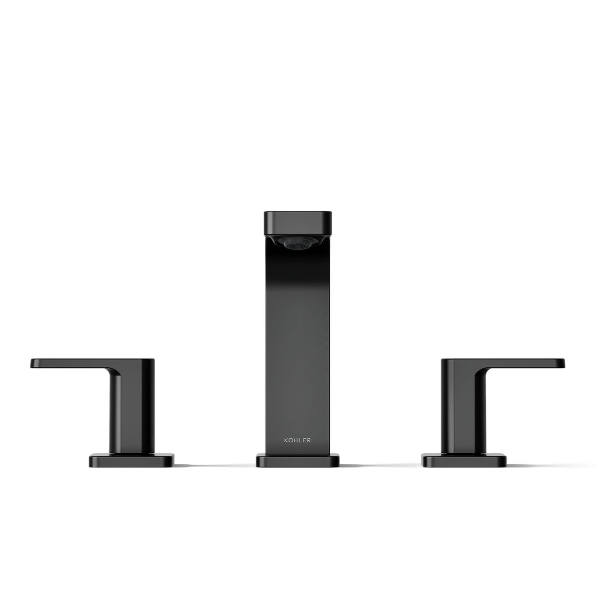 Kohler 23484-4-BL Parallel Widespread Bathroom Sink Faucet, 1.2 GPM