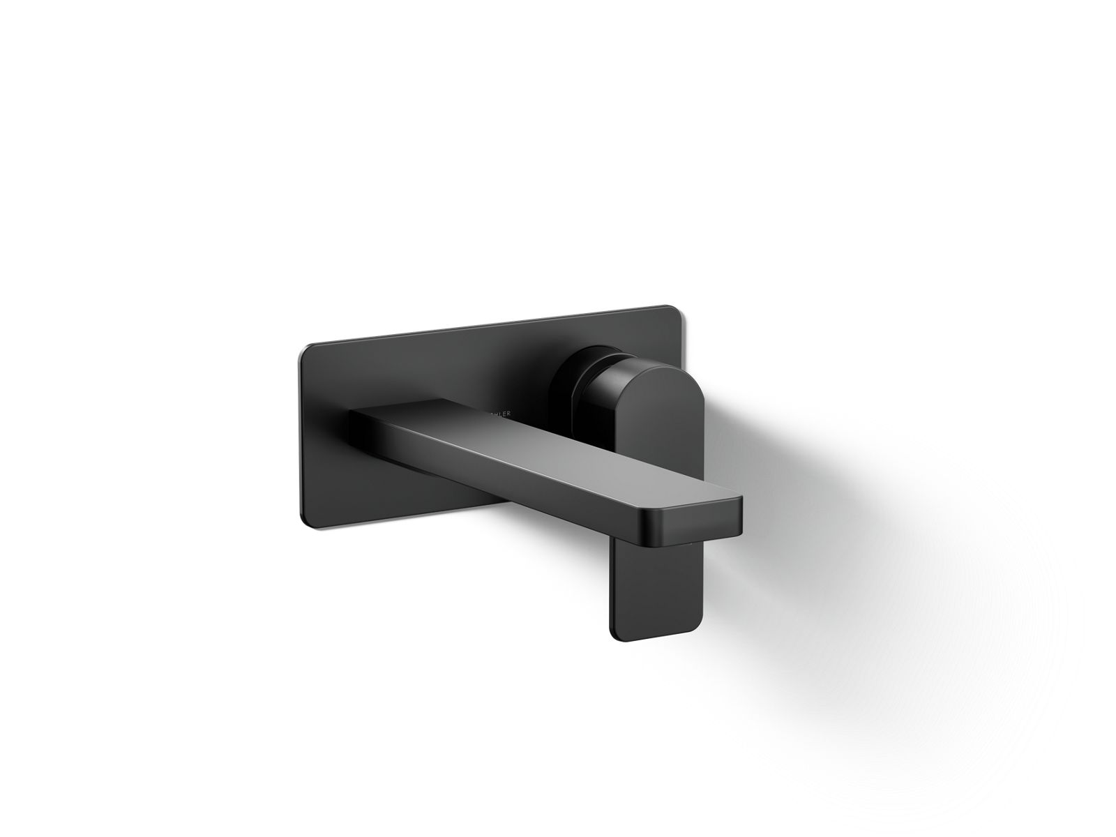 Kohler 22567-4-BL Parallel Wall-Mount Single-Handle Bathroom Sink Faucet, 1.2 GPM