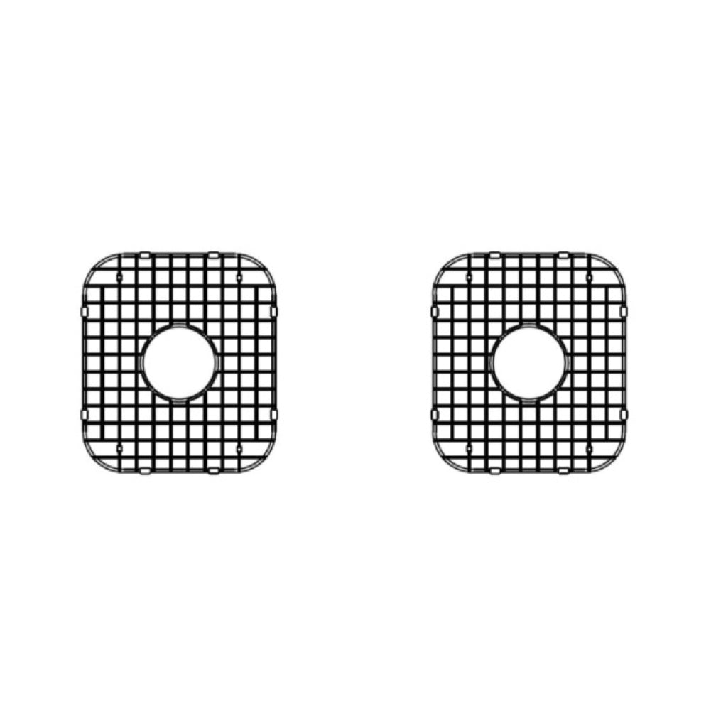 CraftX CXUD771G two-piece stainless-steel sink grid set