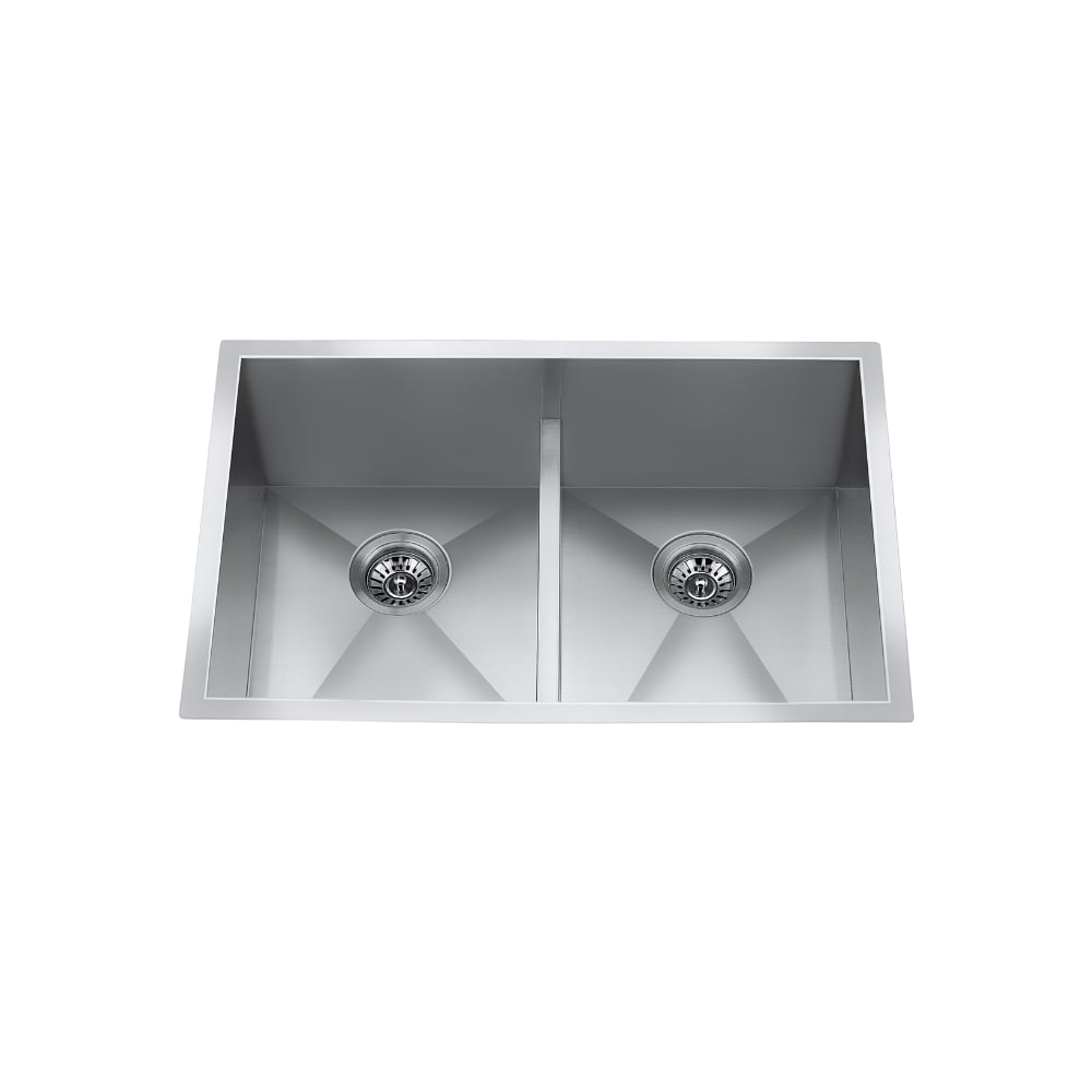 CraftX CXZD772L 29-inch low-divide undermount double-bowl kitchen sink
