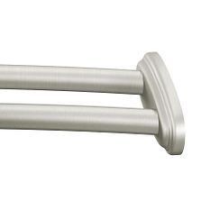 Moen DN2141 - adjustable curved shower rod - Brushed Nickel