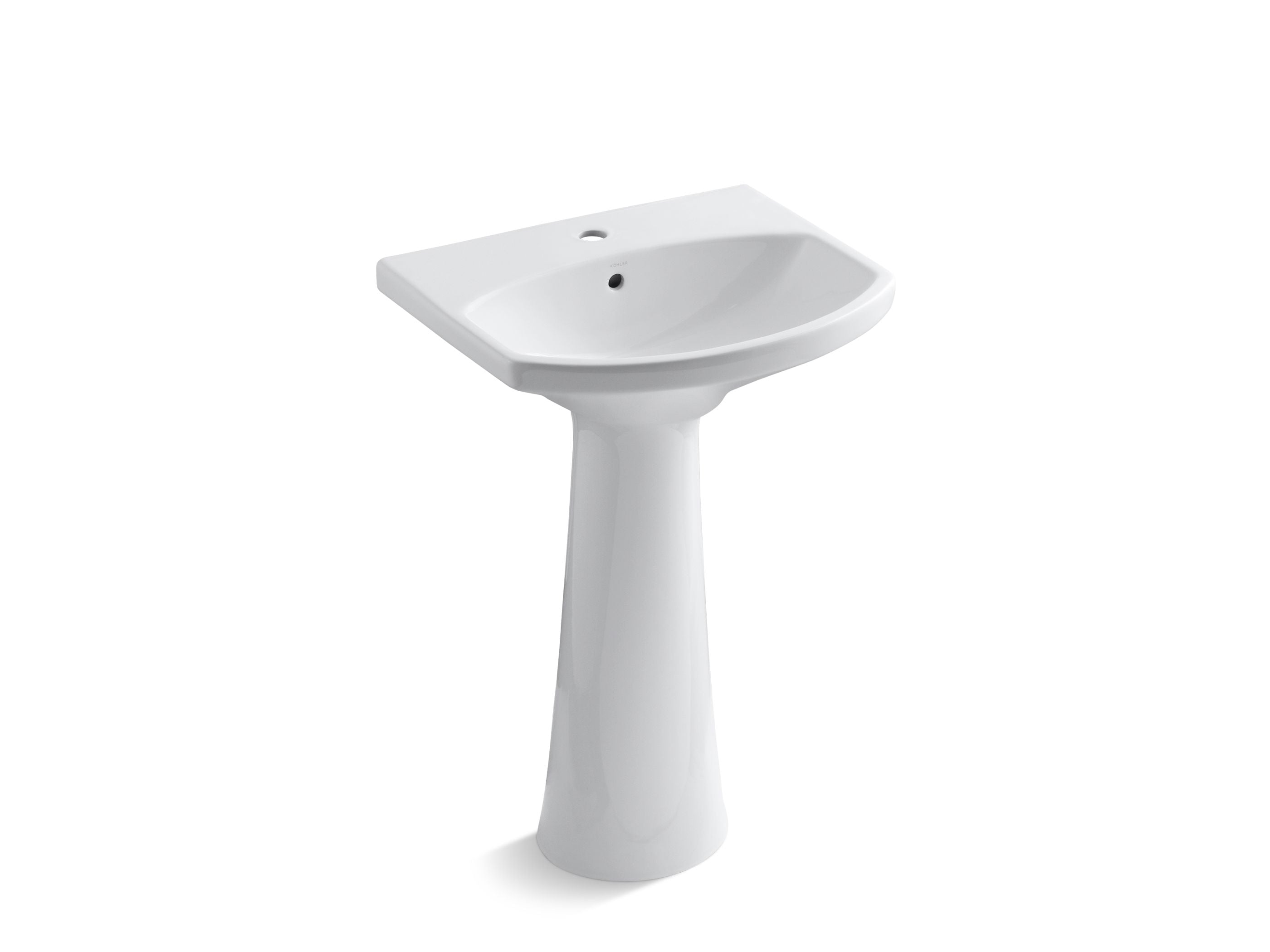 Cimarron 22-3/4" rectangular pedestal bathroom sink