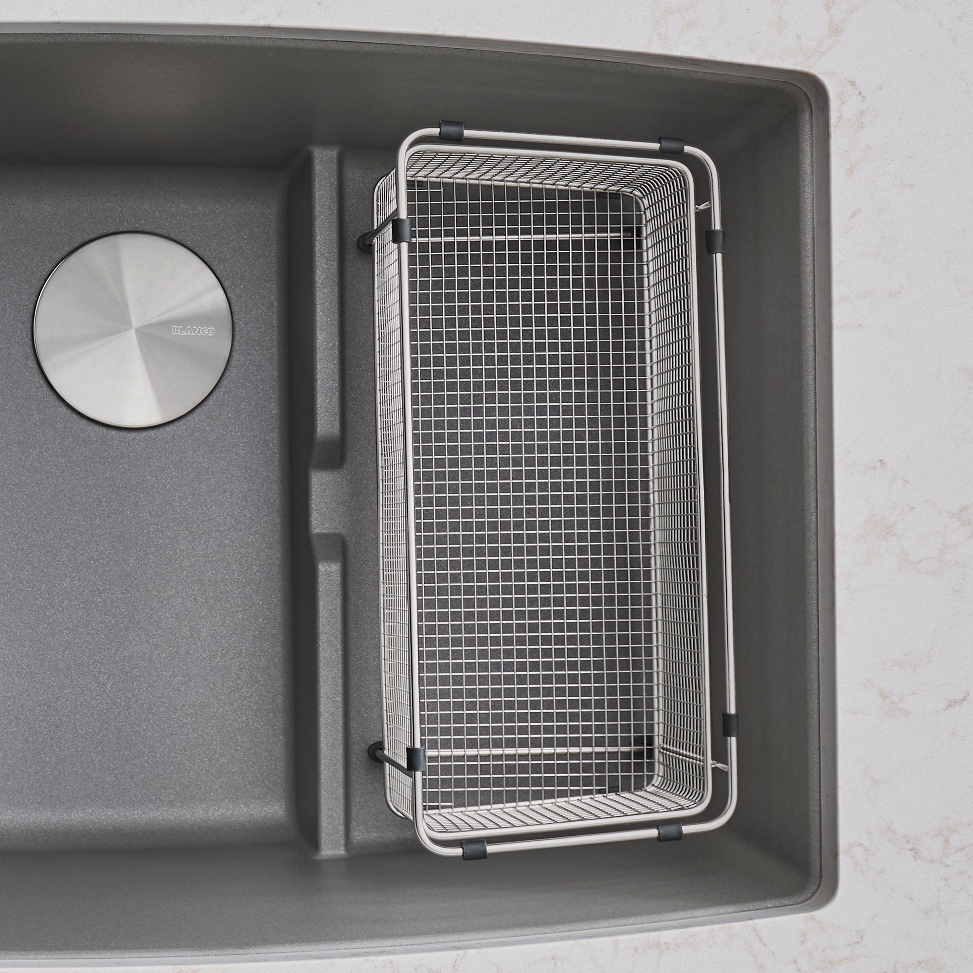 Blanco - 406461 - Mesh Basket - Stainless Steel (Performa Cascade) - Beauty Shot 6