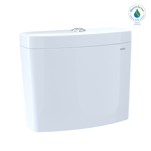 TOTO Aquia IV Dual Flush 1.28 and 0.9 GPF Toilet Tank Only with WASHLET+ Auto Flush Compatibility, Cotton White - ST446EMNA#01