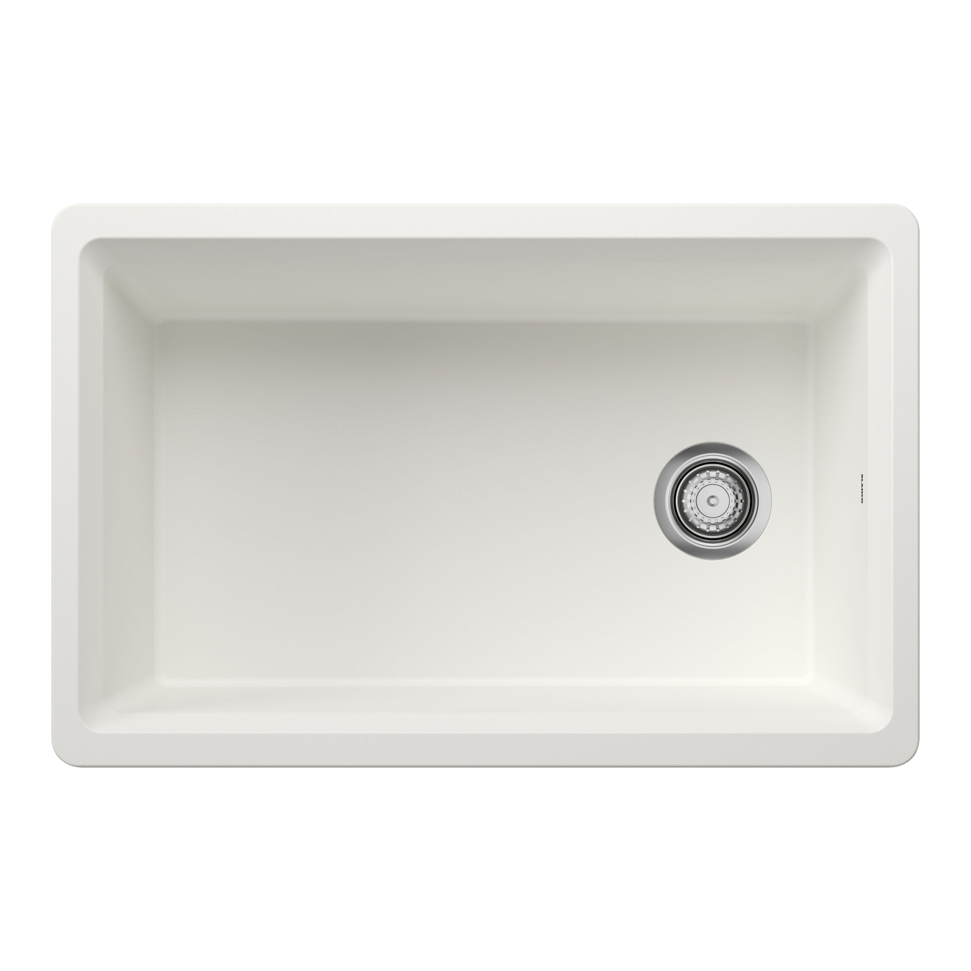 Blanco - 403879 - Inteos SILGRANIT 30" Single Bowl Reversible Undermount Workstation Kitchen Sink - White - Beauty Shot 2