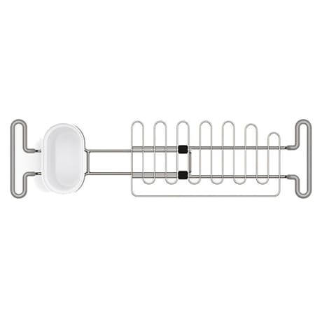 Kohler 5473-CHR kitchen sink utility rack - Charcoal