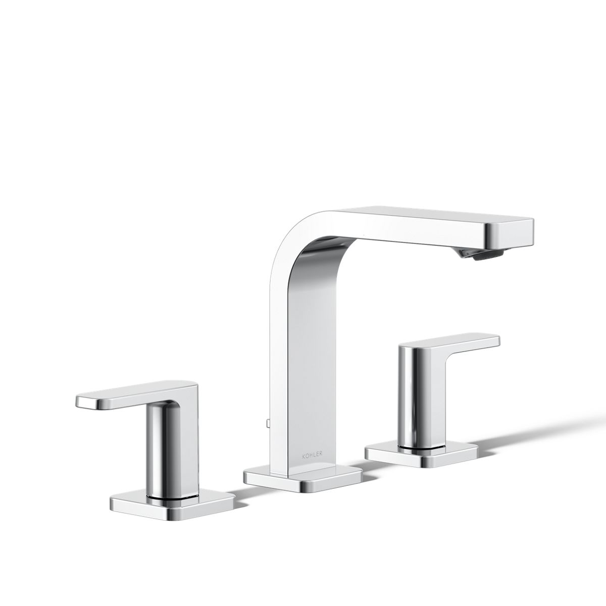 Parallel Widespread bathroom sink faucet, 1.2 gpm