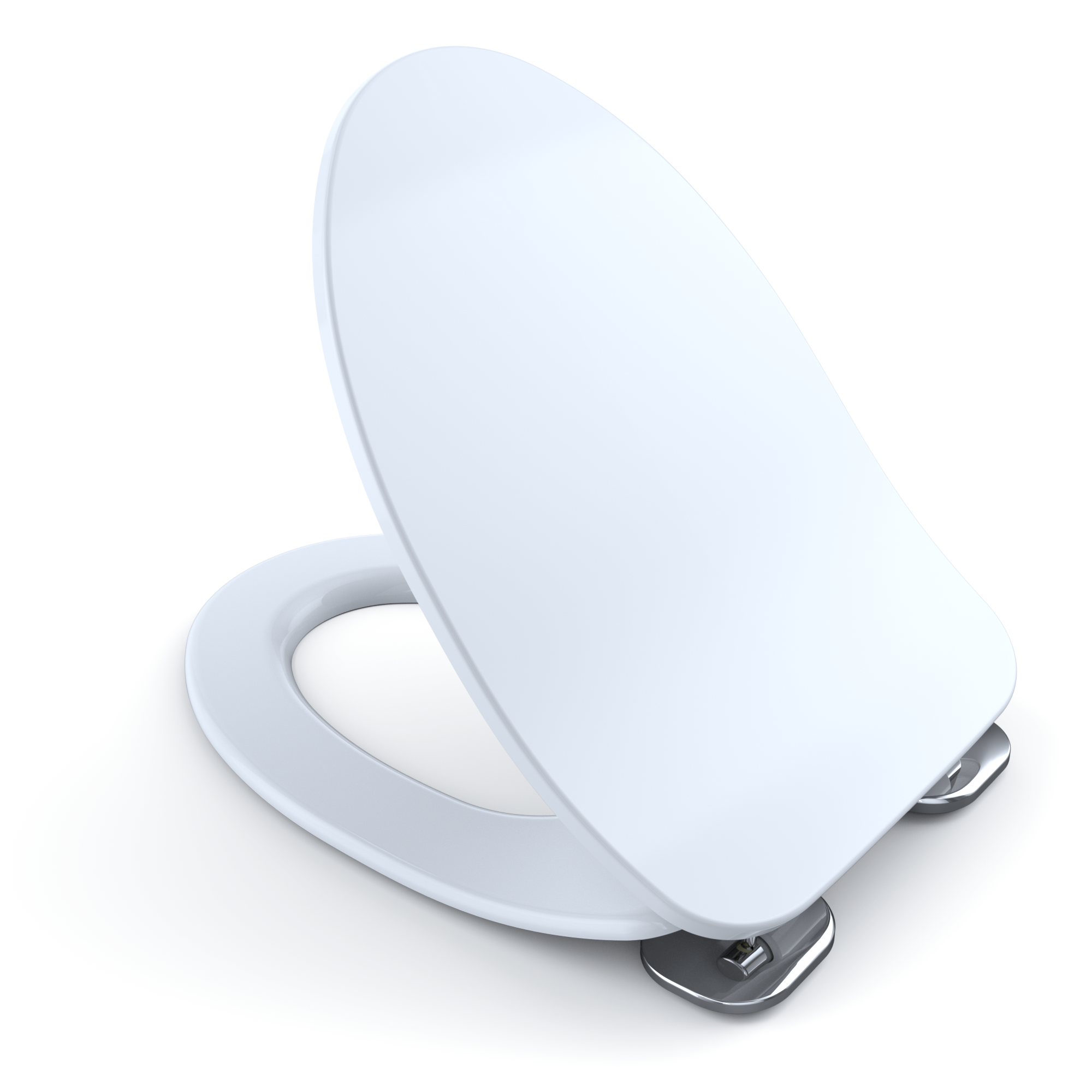 TOTO SoftClose Ultra Slim, Non-Slamming Toilet Seat and Lid, Cotton White - SS234#01