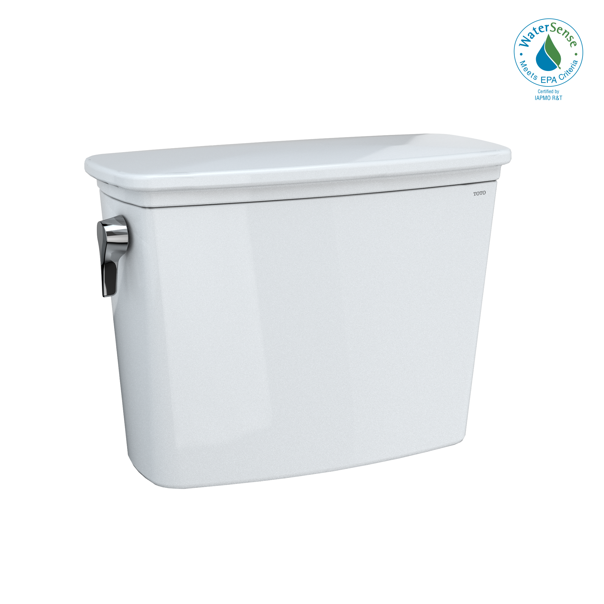 TOTO Drake Transitional 1.28 GPF Toilet Tank with WASHLET+ Auto Flush Compatibility, Cotton White - ST786EA#01
